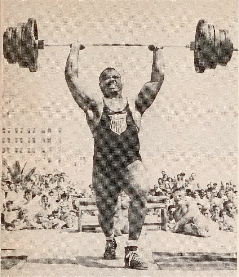 how strong was john davis natural athlete