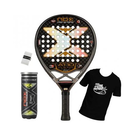 PALA DE PADEL DE CONTROL NOX AT10 LUXURY GENIUS