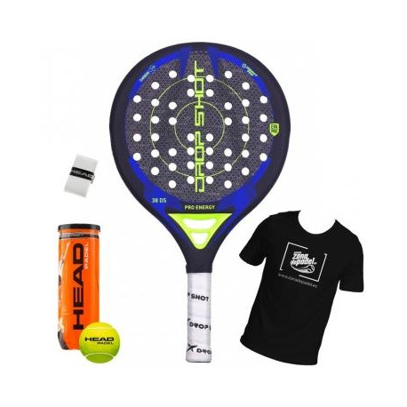 PALA DE PADEL DE CONTROL PALA DROP SHOT PRO ENERGY 2018