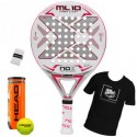 PALA DE PADEL DE CONTROL PALA NOX ML10 PRO CUP SILVER 2019