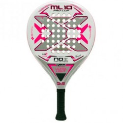 PALA DE PADEL DE CONTROL PALA NOX ML10 PRO CUP ULTRA LIGHT SILVER 2019