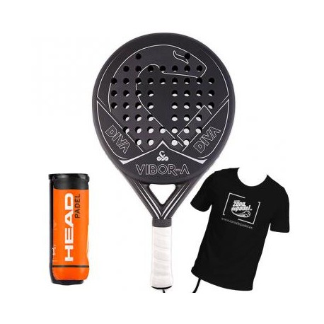 PADEL DE CONTROL VIBORA DIVA LIQUID 2018