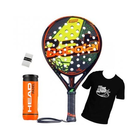 PALA DE PADEL DE CONTROLO BABOLAT DEFINIÇÃO CARBON 2019