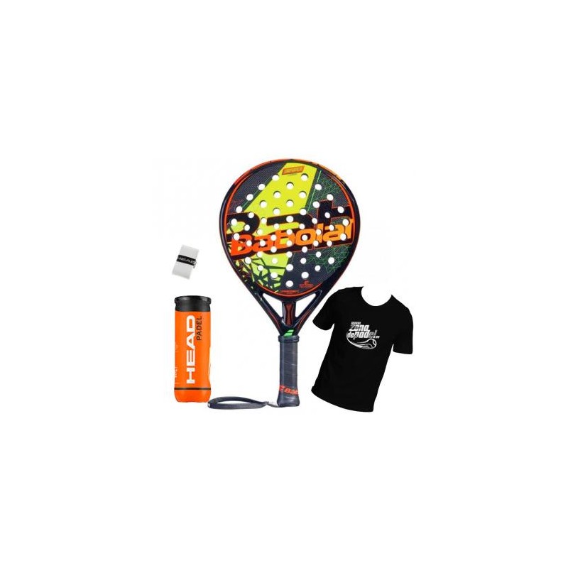 PALA DE PADEL DE CONTROL PALA BABOLAT CARBON 2019