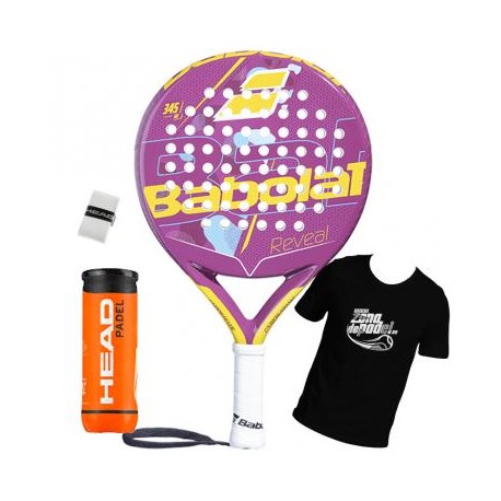 PALA DE PADEL DE CONTROL PALA BABOLAT REVEAL 2019