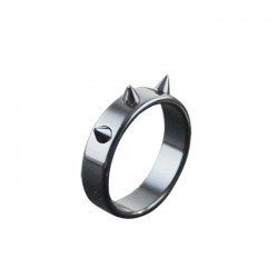 Titanium ring for personal defense