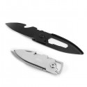 Multifuncinal de Acero Inoxidable Cuchillo Llavero Abridor EDC