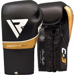 Luvas de boxe de combate RDX C3 Pro aprovado pela BBBofC