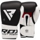 RDX Luvas de couro S5 Sparring para boxe