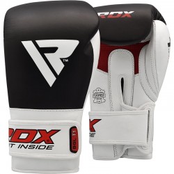 RDX Luvas de boxe de couro Elite T1