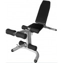 BANC DE GYM / MOCULATION RÉGLABLE + QUADRUPLE