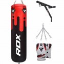 RDX F9 Borsa da boxe con guanti e supporto per Pared