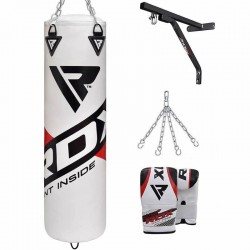 RDX Saco de boxe F10 com luvas e suporte para Pared