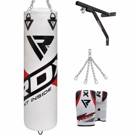 RDX F10 Saco de Boxeo con Guantes y Soporte de Pared