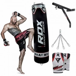 RDX X1 Boxing Sack com luvas e suporte Pared