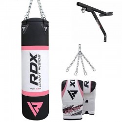 RDX X4 Boxing Saco con guanti e supporto per pavimenti