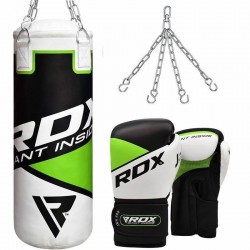 RDX R8 Boxing Sack Set para crianças e luvas de 2 pés