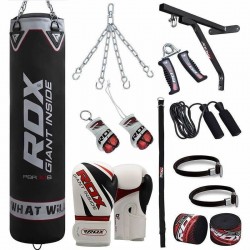 RDX Boxing Saco Set with Gym gloves in Casa 17 Pzas