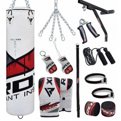 RDX F7 Set de Saco de Boxeo Ego Gimnasio en Casa 17 Pzas