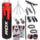 RDX F9 Boxing Saco Set avec Saco Gimnasium Gloves dans Casa 17 Pzas