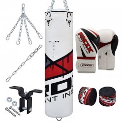 RDX F10 Boxing Saco Set with Gym gloves in Casa 8 Pzas