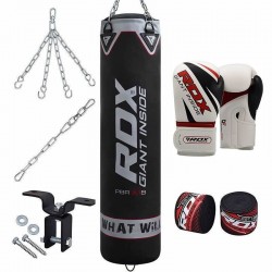 RDX F10 Boxing bag with Gym gloves in Casa 8 Pzas