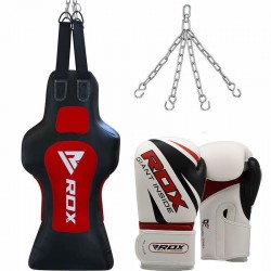 RDX Corps de boxe TD lourd avec des gants