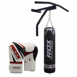 RDX F10 Boxing Saco Ensemble avec Barre Dominate