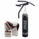 RDX F10 Set de Saco de Boxeo con Barra de Dominadas