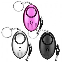PERSONAL MINI SECURITY ALARMS 140DB APPROVED BY POLICE