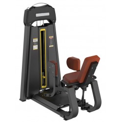 Professional abductor fitness machine with portrainer plates