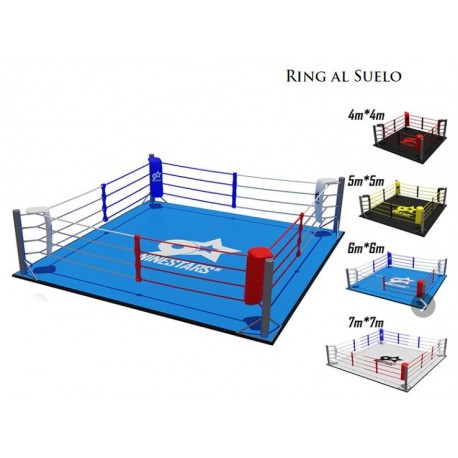 RING DE BOXEO ENTRENAMIENTO PARA SUELO 4 X 4 METROS