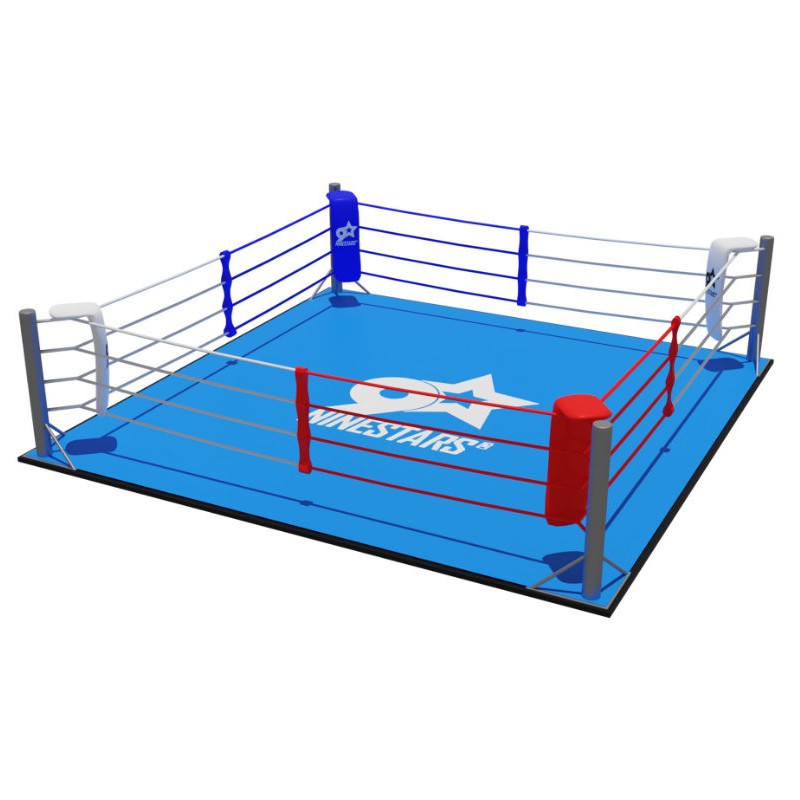 Ring de boxe 6 m x 6 m entrainement - Decasport