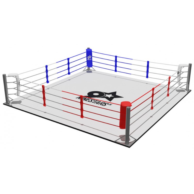 Ring de boxe 6 m x 6 m entrainement - Decasport