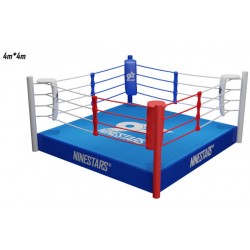 Boxing ring 4 x 4 meters with platform 30, 40 or 50 cm