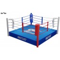 Boxing ring 4 x 4 meters with platform 30, 40 or 50 cm