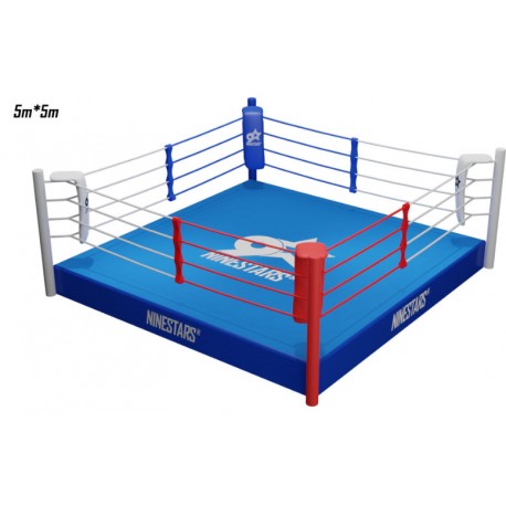 RING DE BOXEO 5 X 5 METROS CON PLATAFORMA 30, 40 o 50 CM