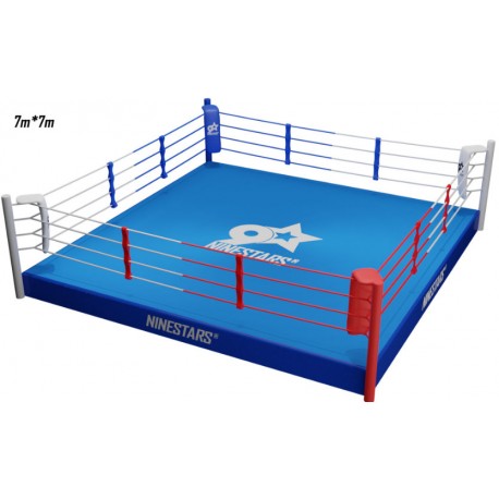 RING DE BOXEO 7 X 7 METROS CON PLATAFORMA 30, 40 o 50 CM