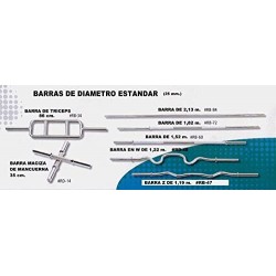 BAR DE FITNESS PROFISSIONAL DE 2,2 METROS 28 MM