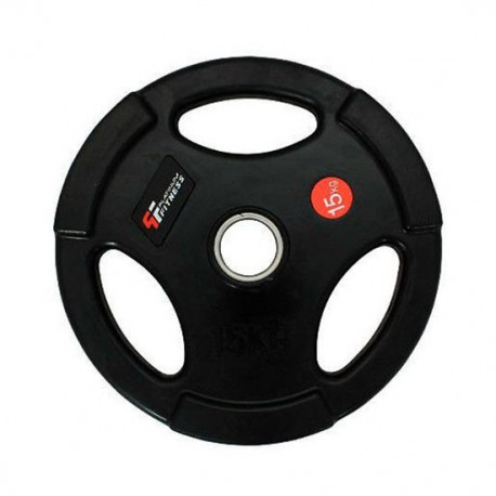 RUBBER DISC AND GRIPS ­ 15 KG WEIGHT
