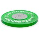 OLYMPIC RUBBER DISC AND CHROME-PLATED STEEL RING BUMPER