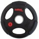 SOFTEE BLACK OLYMPIC DISK WITH URETANO GRIP 2.5 KG