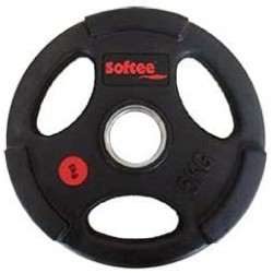 SOFTEE BLACK DISCO OLIMPICO CON PRESA URETANO 2,5 KG