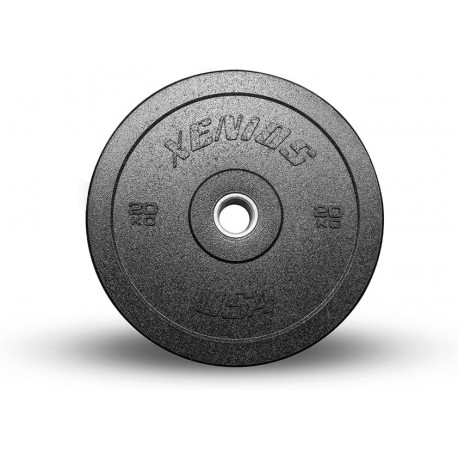 DISCOS BUMPER HALTEROFILIA Y CROSSFIT XENIOS USA 20 KG