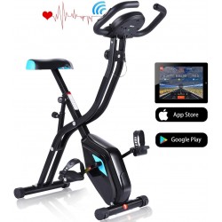 PROFUN BICICLETA ESTÁTICA PLEGABLE APP 10 NIVELES