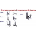LOT DE 7 MACHINES PROFESSIONNELLES ( GYMNASE COMPLET)