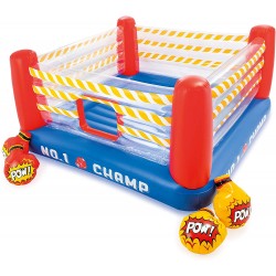 INFLATABLE BOXING RING WITH INTEX GLOVES 48250NP