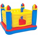 INFLATABLE CASTLE TYPE RING MULTICOLORED INTEX 48259NP