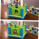 CASTILLO HINCHABLE TIPO RING BOXEO PARA NIÑOS