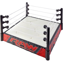 MATTEL WWE GREZZO SUPERSTAR RING GIOCATTOLO IN MINIATURA